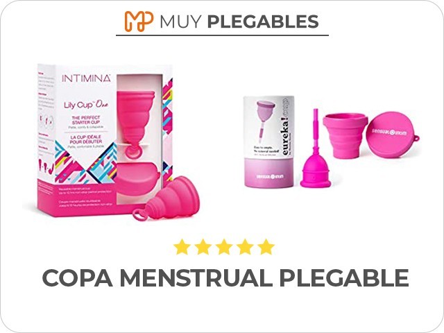 copa menstrual plegable