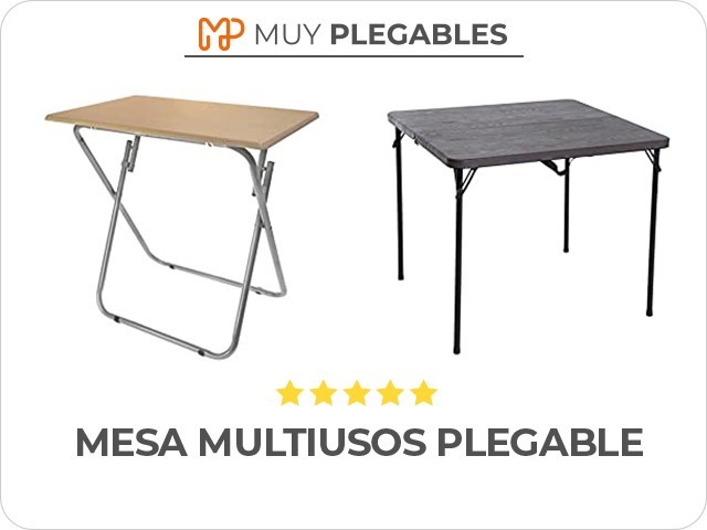 mesa multiusos plegable