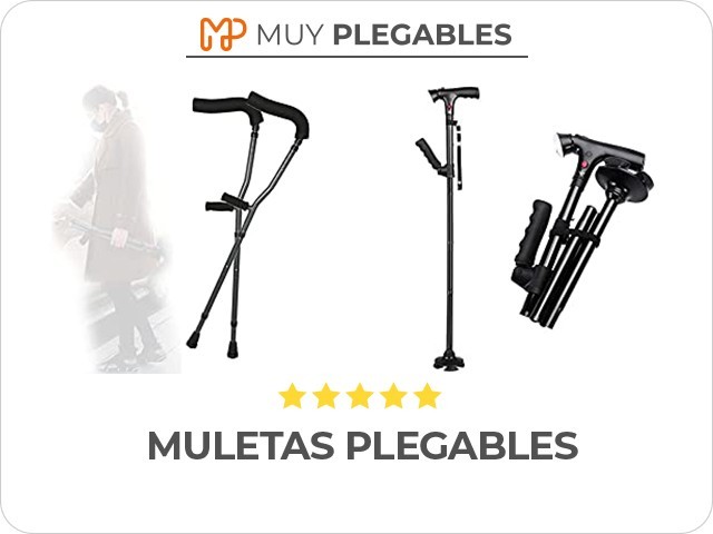 muletas plegables