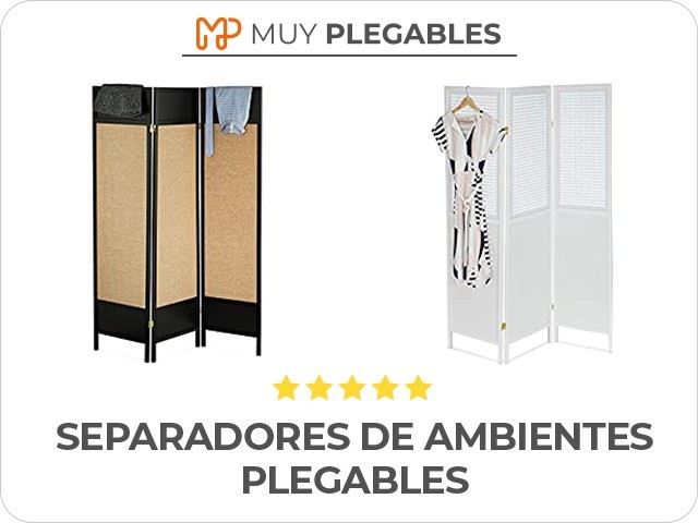 separadores de ambientes plegables