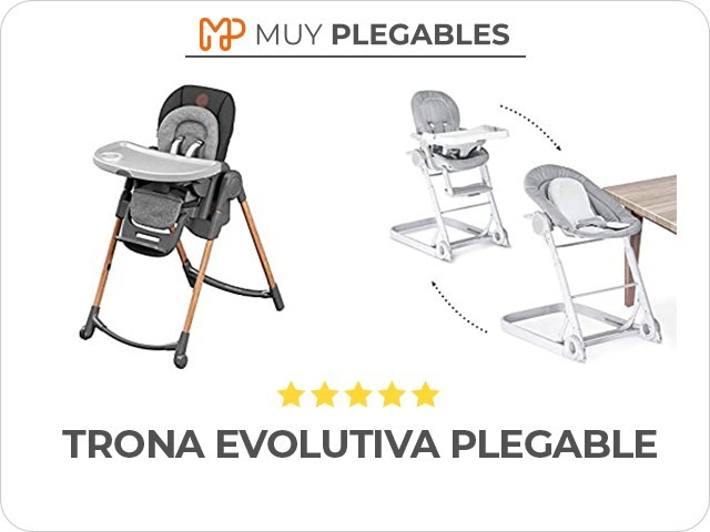 trona evolutiva plegable