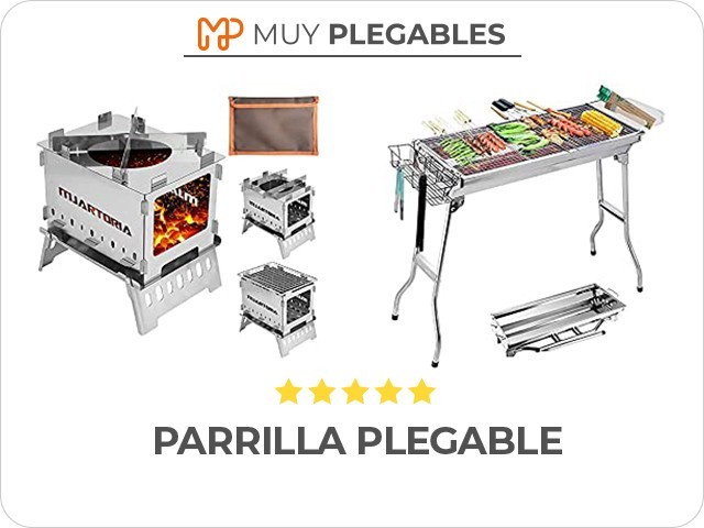 parrilla plegable