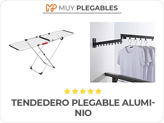 tendedero plegable aluminio