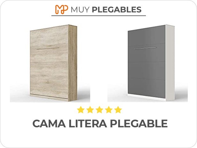 cama litera plegable