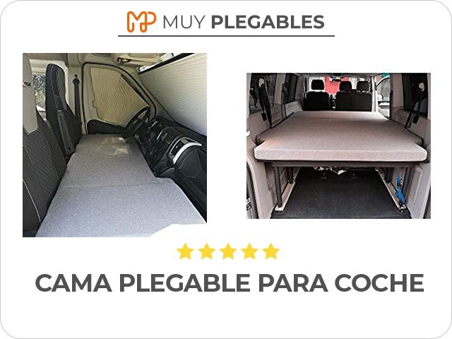 cama plegable para coche