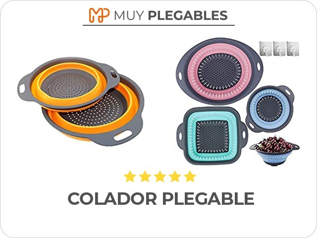 colador plegable