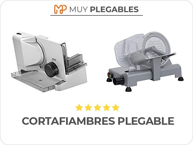 cortafiambres plegable