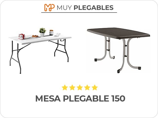 mesa plegable 150