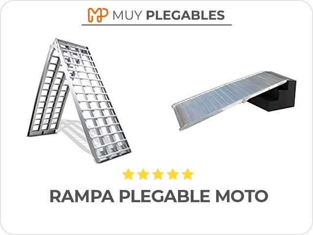 rampa plegable moto