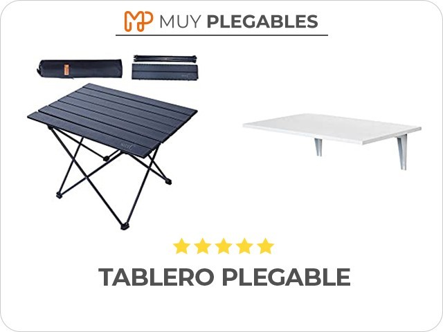 tablero plegable