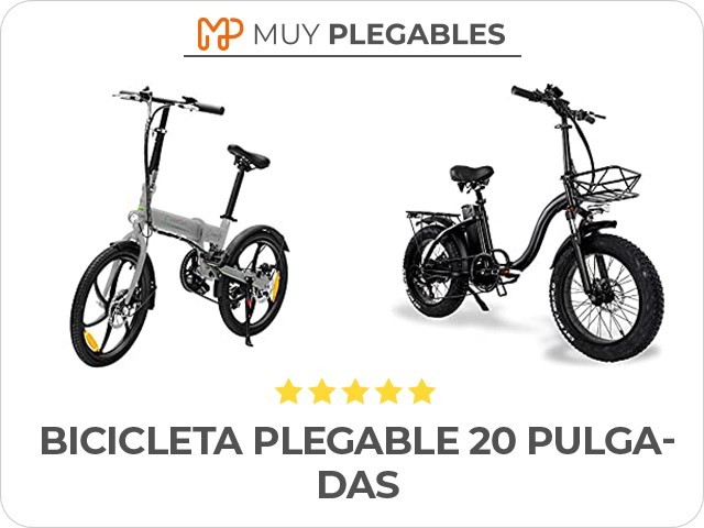 bicicleta plegable 20 pulgadas