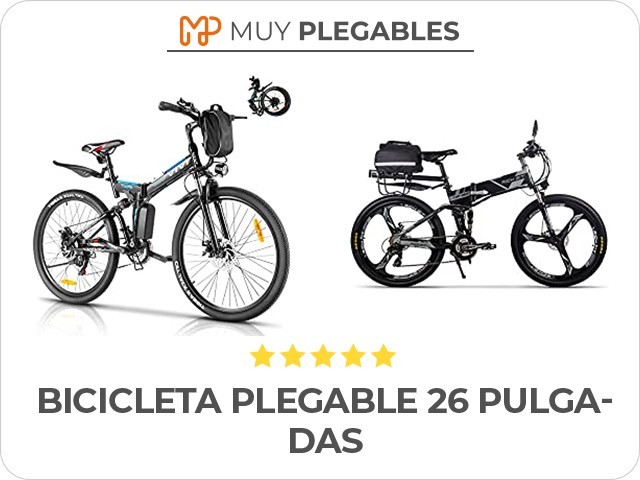 bicicleta plegable 26 pulgadas