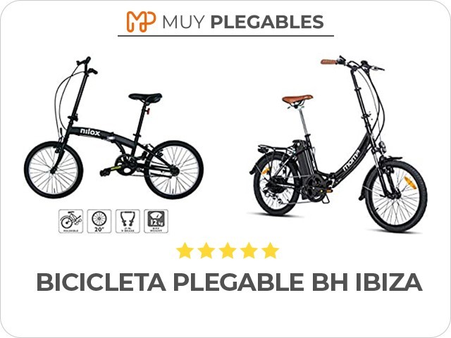 bicicleta plegable bh ibiza