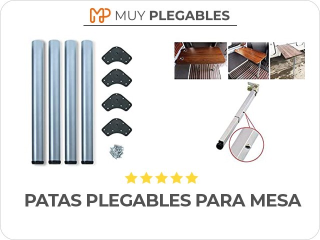 patas plegables para mesa