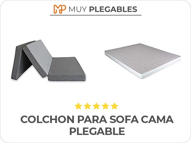 colchon para sofa cama plegable