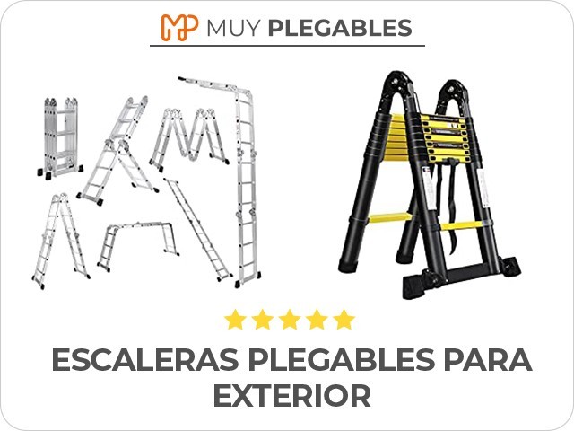 escaleras plegables para exterior