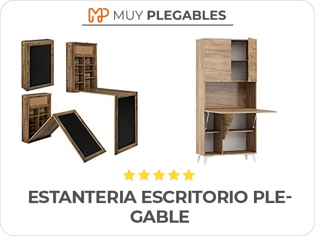 estanteria escritorio plegable