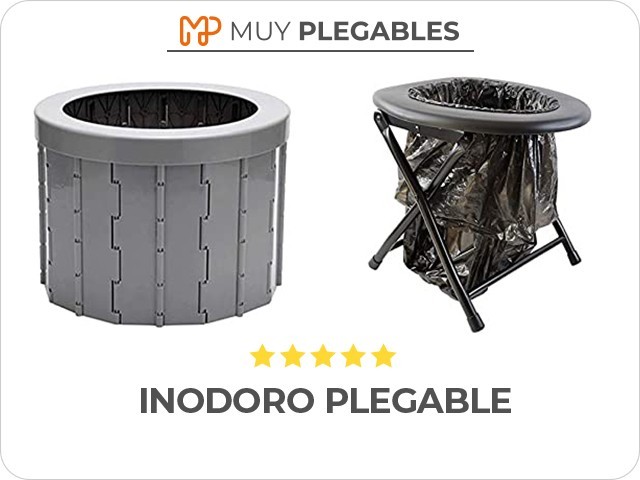 inodoro plegable