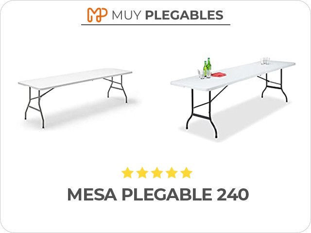 mesa plegable 240