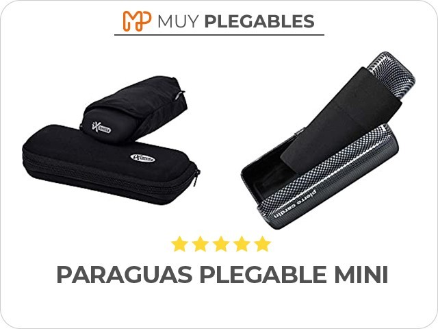 paraguas plegable mini