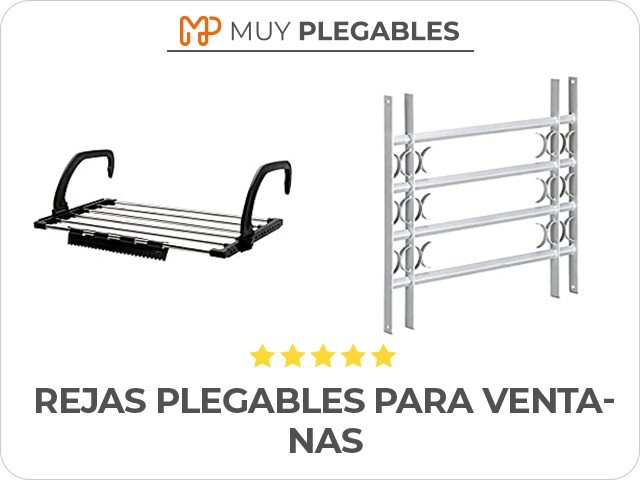 rejas plegables para ventanas