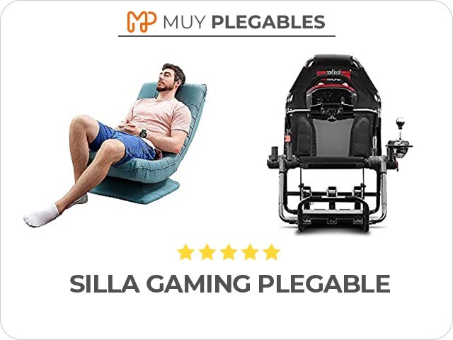 silla gaming plegable