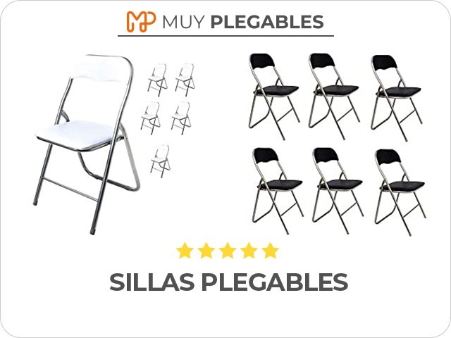 sillas plegables