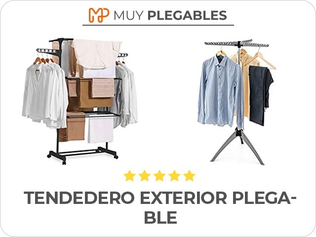 tendedero exterior plegable