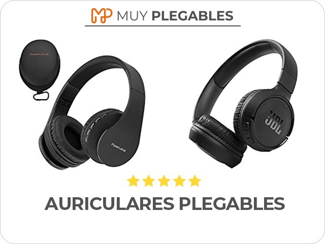 auriculares plegables