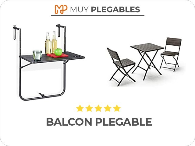 balcon plegable