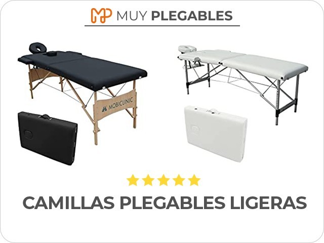 camillas plegables ligeras