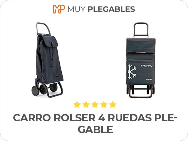 carro rolser 4 ruedas plegable