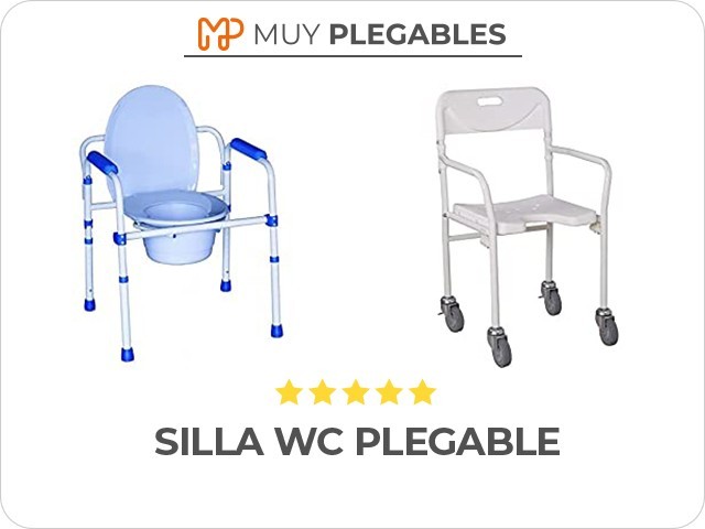 silla wc plegable