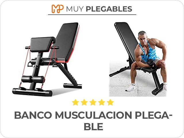 banco musculacion plegable