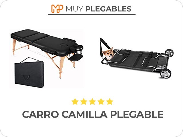 carro camilla plegable