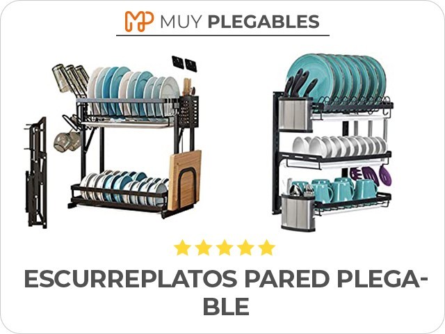 escurreplatos pared plegable