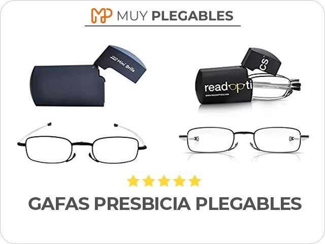 gafas presbicia plegables