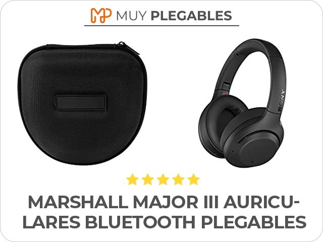 marshall major iii auriculares bluetooth plegables