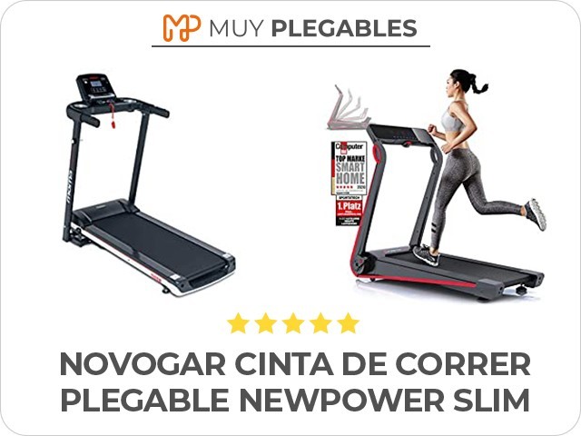 novogar cinta de correr plegable newpower slim