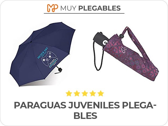 paraguas juveniles plegables