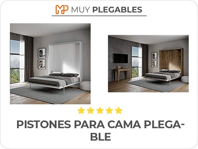 pistones para cama plegable