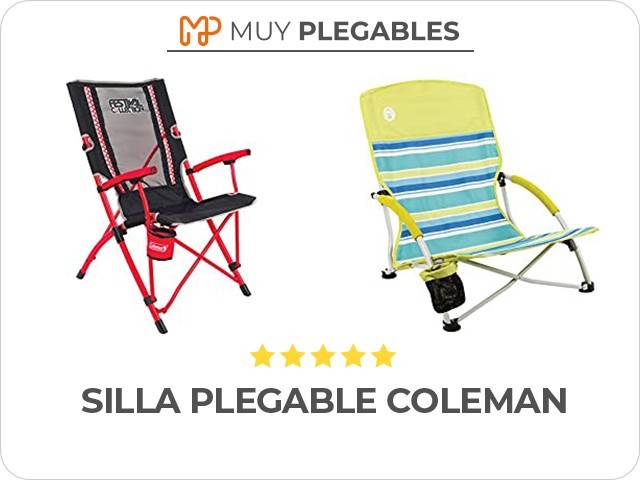 silla plegable coleman