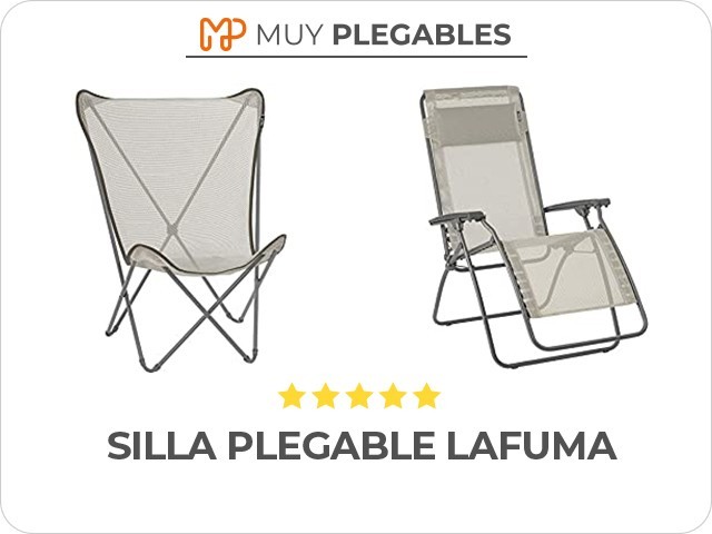 silla plegable lafuma