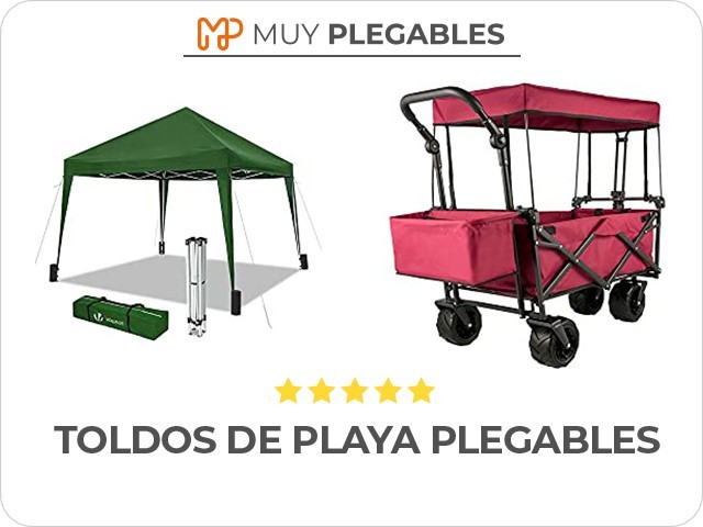 toldos de playa plegables