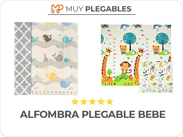 alfombra plegable bebe