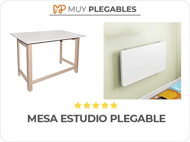 mesa estudio plegable