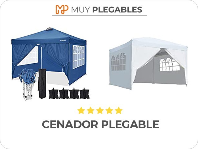 cenador plegable