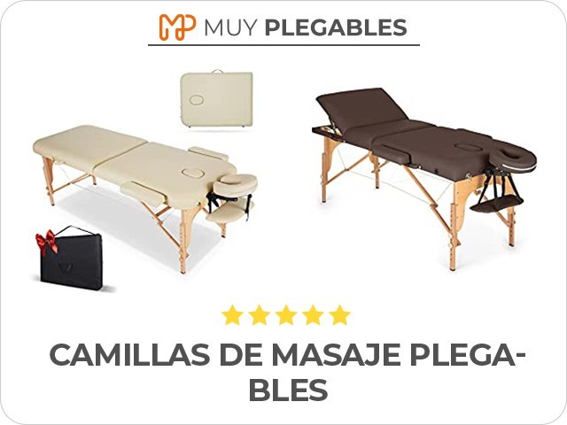 camillas de masaje plegables