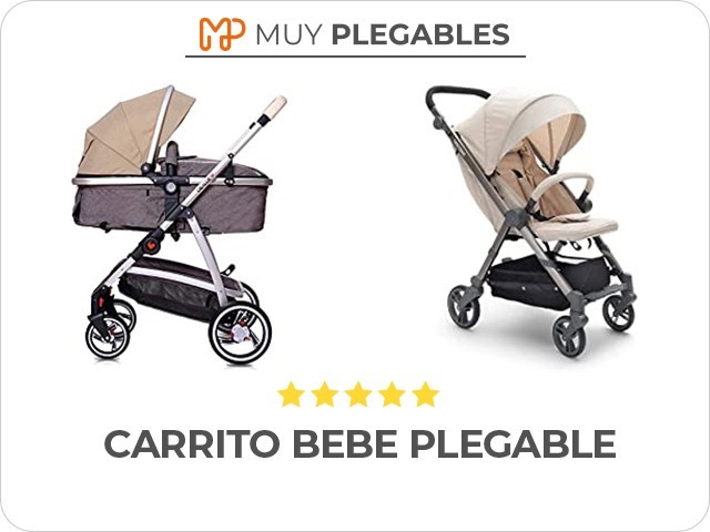 carrito bebe plegable