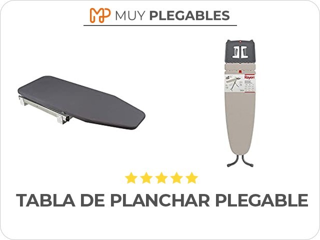 tabla de planchar plegable